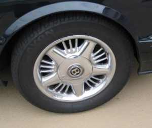 Bentley Turbo R SE Chrome Azure Wheel