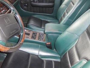 Bentley Turbo R SE Front Seats Spruce Hide